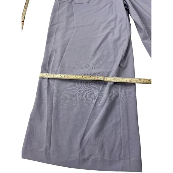 Lavender Grey Womens Side Stitch Wide Leg Pants XL - Picture 7 of 12